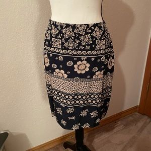 Morgan Taylor (M.T.) Studio Silk Skirt